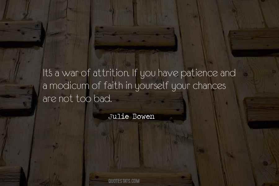 Faith Patience Quotes #1098422