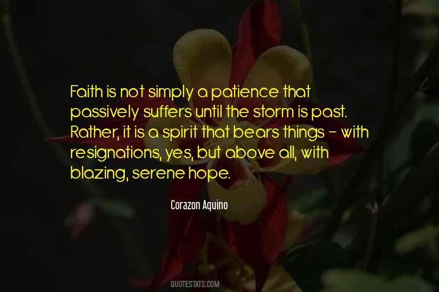 Faith Patience Quotes #970473