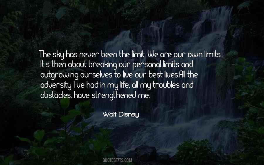 We All Have Our Limits Quotes #991576