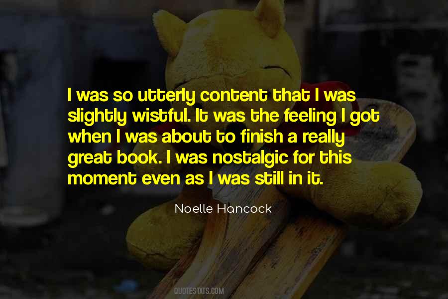 Nostalgic Moments Quotes #693177
