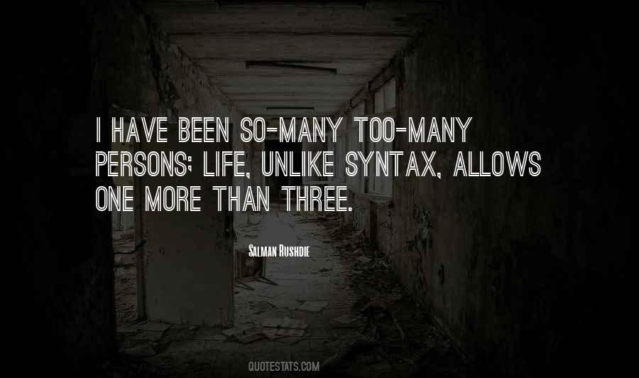 I Have One Life Quotes #356561