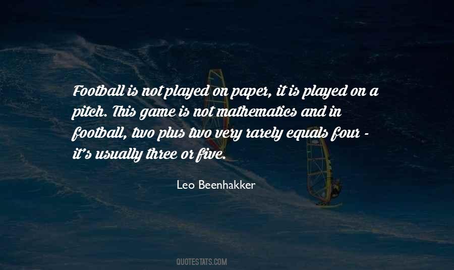 Quotes About Going To Football Games #125933