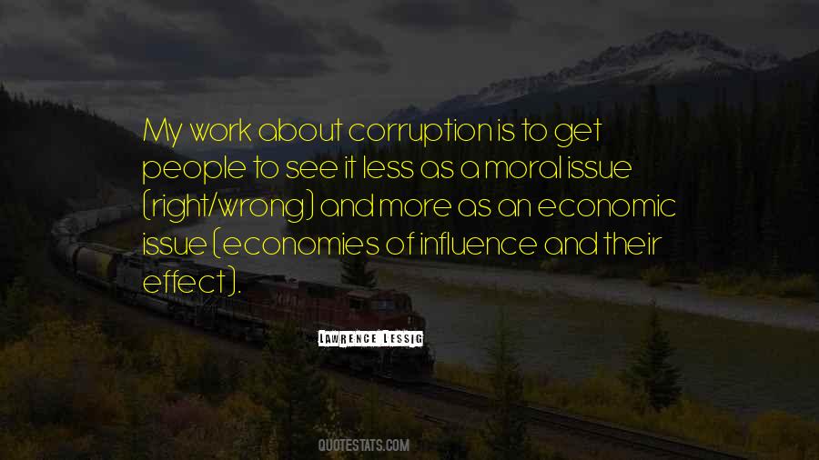 About Corruption Quotes #1721469