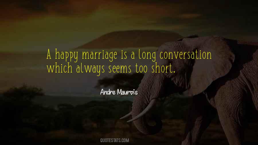 Long Happy Marriage Quotes #1724432