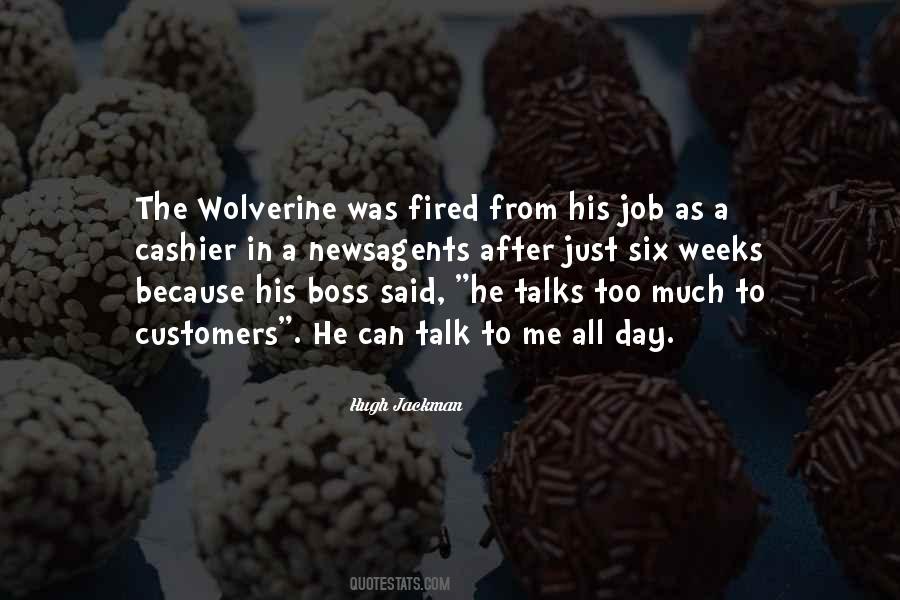 Talks Too Much Quotes #895422