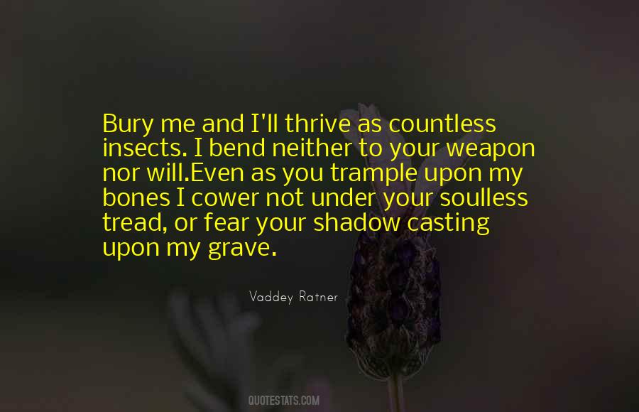 Even Your Shadow Quotes #5984