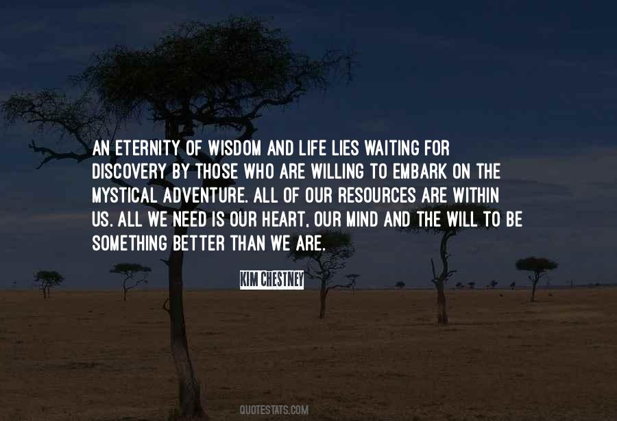 Waiting Wisdom Quotes #1517750