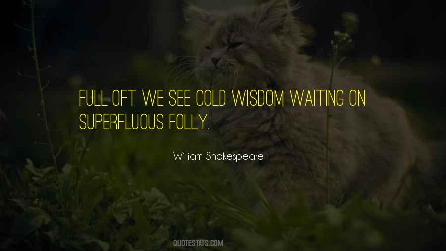 Waiting Wisdom Quotes #851779