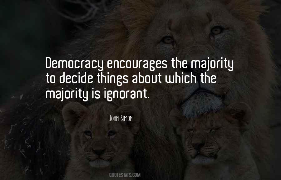 About Democracy Quotes #1086823