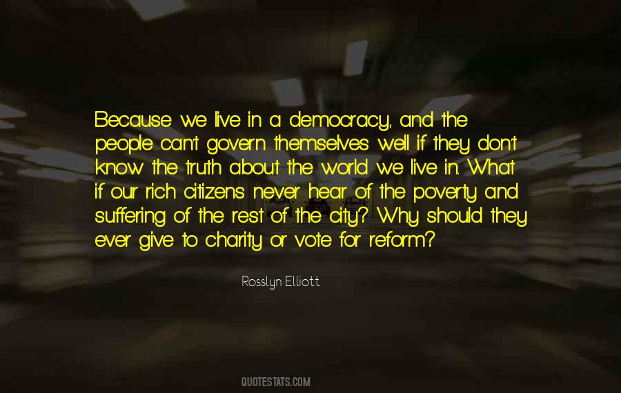 About Democracy Quotes #1115716