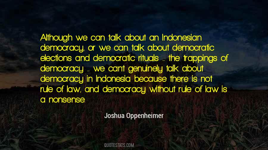 About Democracy Quotes #1326854