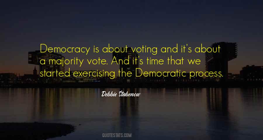 About Democracy Quotes #538106