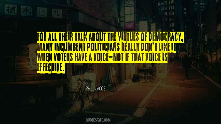 About Democracy Quotes #719572