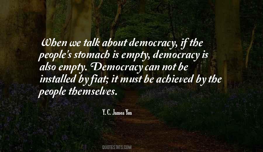 About Democracy Quotes #957703