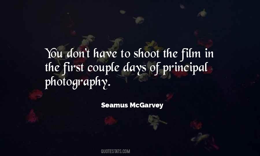 Film Shoot Quotes #1243134