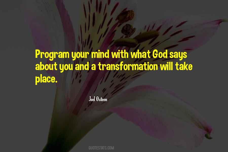 What A Transformation Quotes #1587681