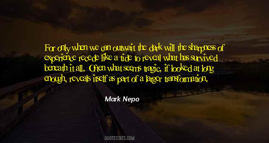 What A Transformation Quotes #325749