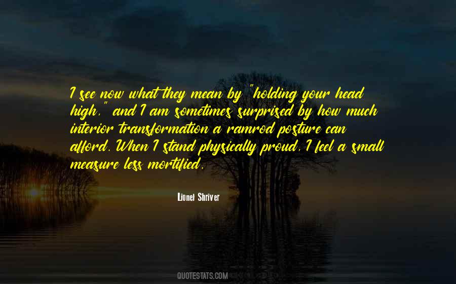 What A Transformation Quotes #904919