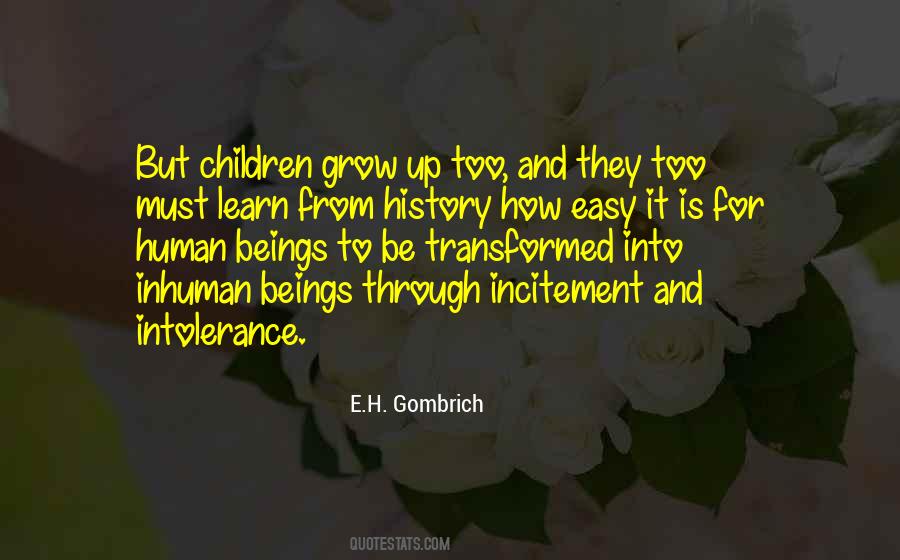 We Must Learn From History Quotes #8412
