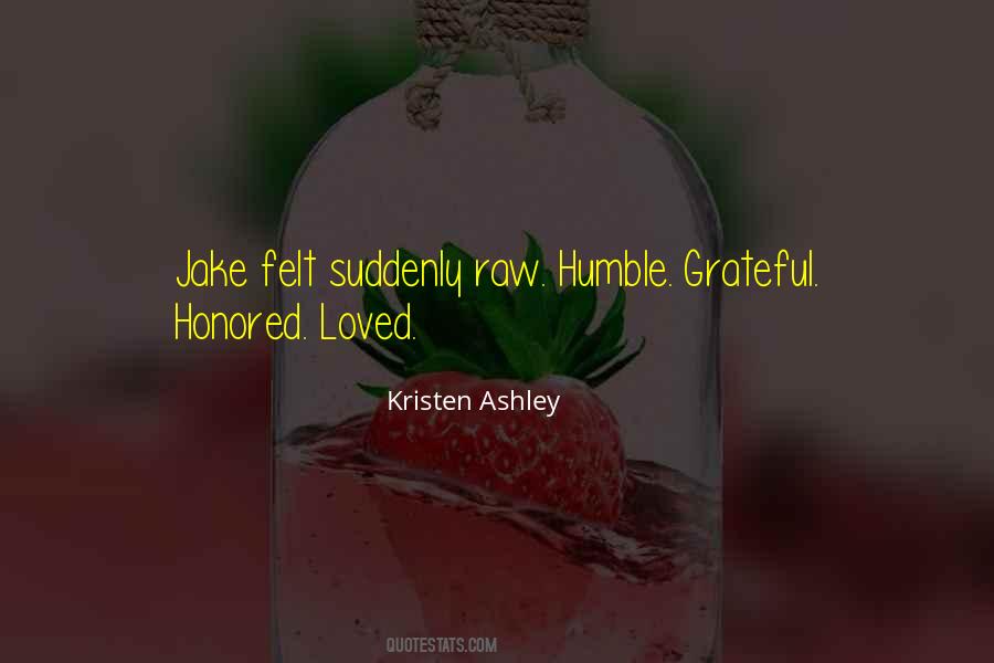 Humble Grateful Quotes #327507