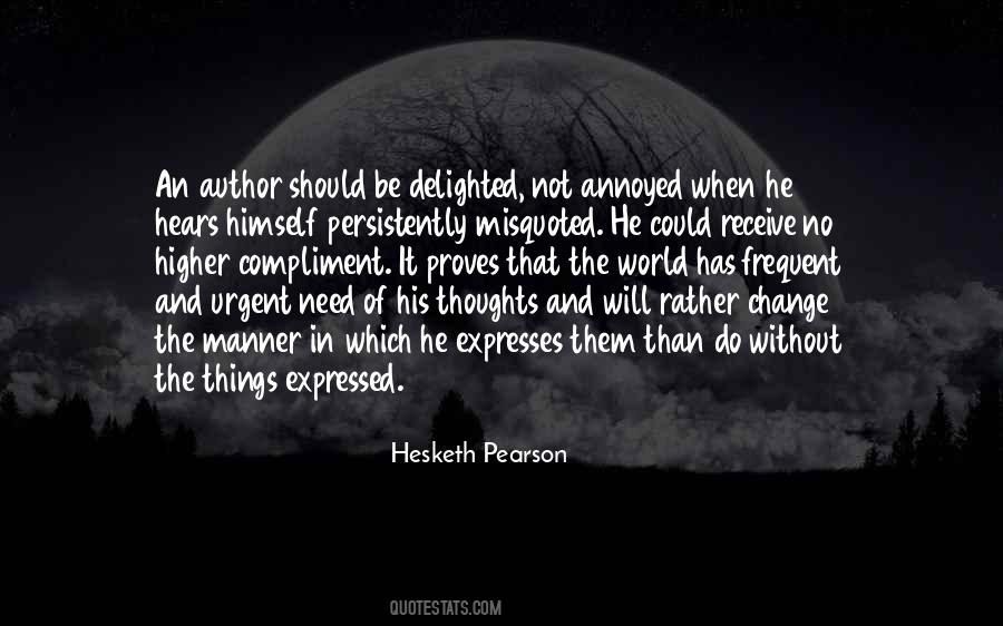 When Things Will Change Quotes #1663435