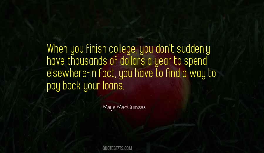 Finish College Quotes #481990