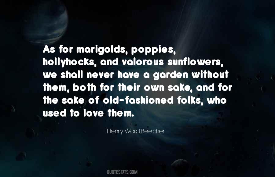 Old Flower Quotes #265134