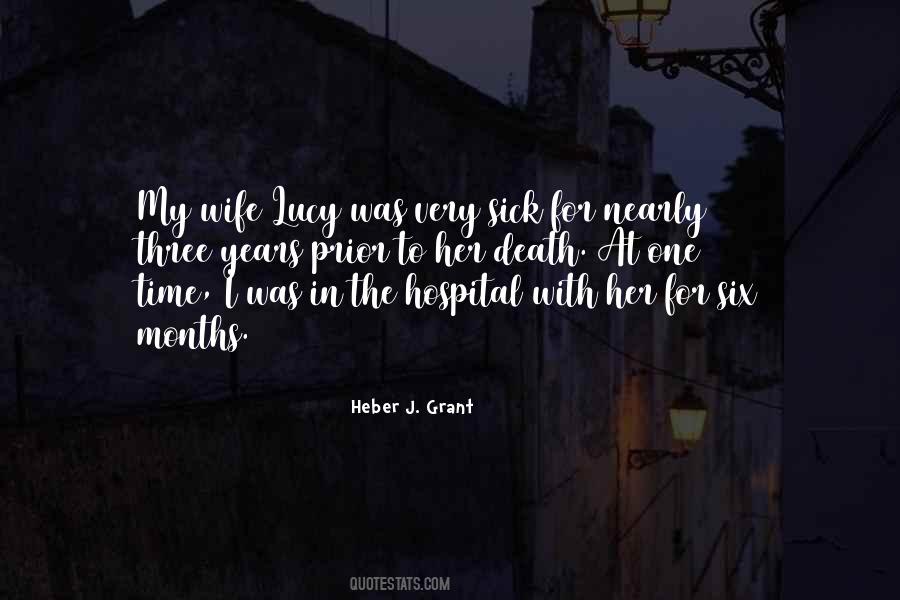 Sick Wife Quotes #1013255