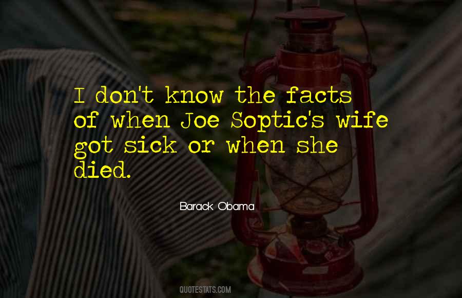 Sick Wife Quotes #411276