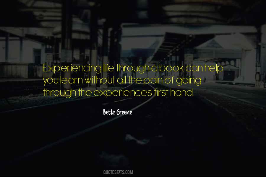 Quotes About Going Through Pain #601575