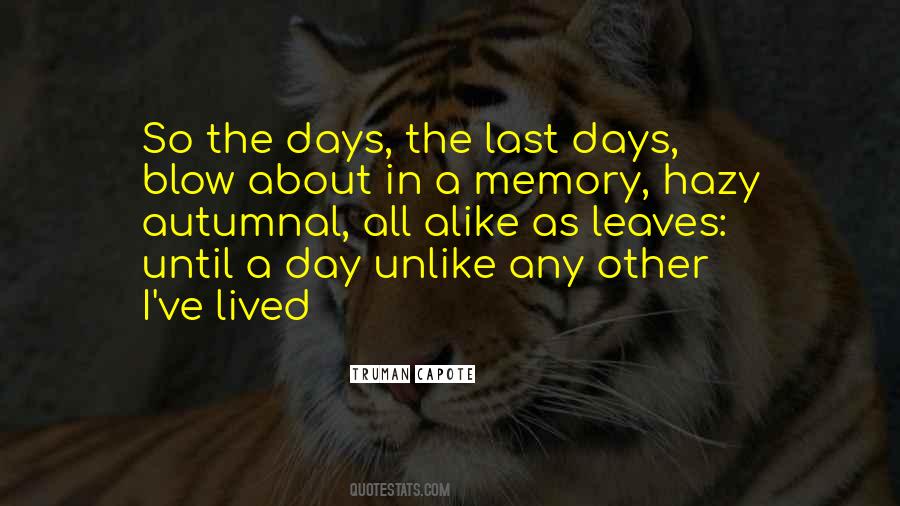 Hazy Memory Quotes #1214101