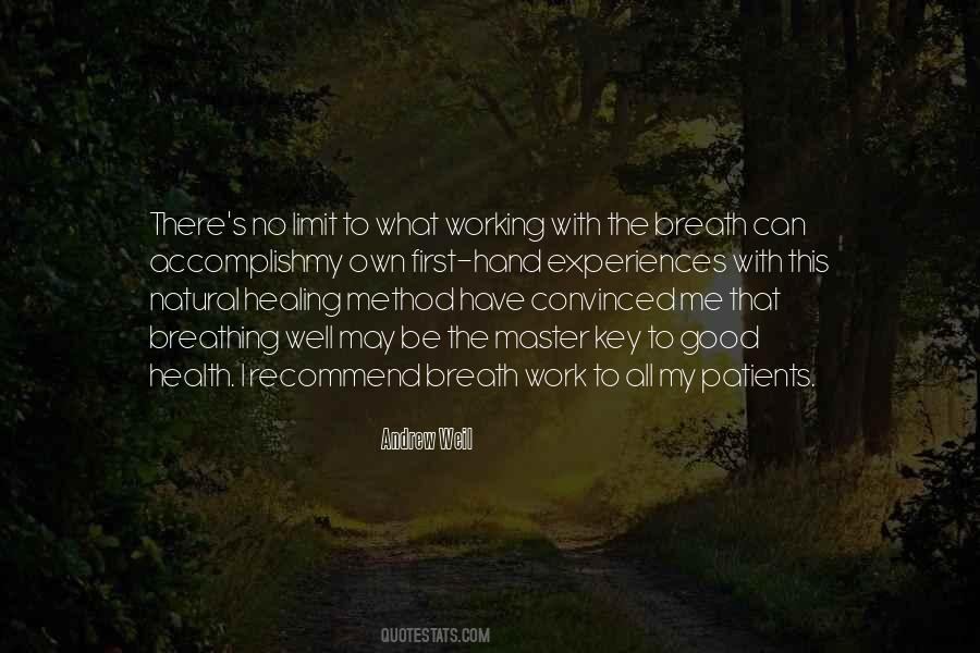 Good Breath Quotes #1202122