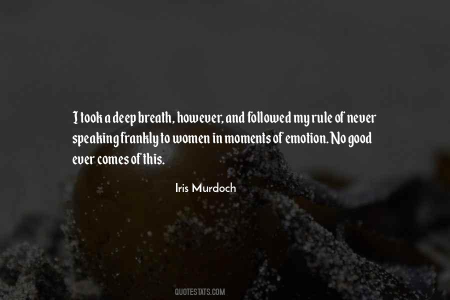 Good Breath Quotes #1563546