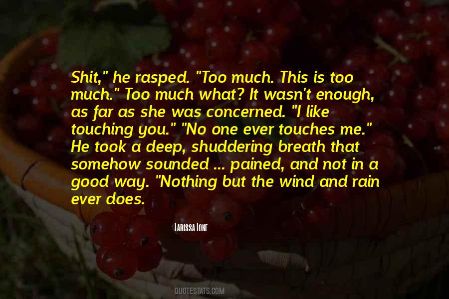 Good Breath Quotes #189687