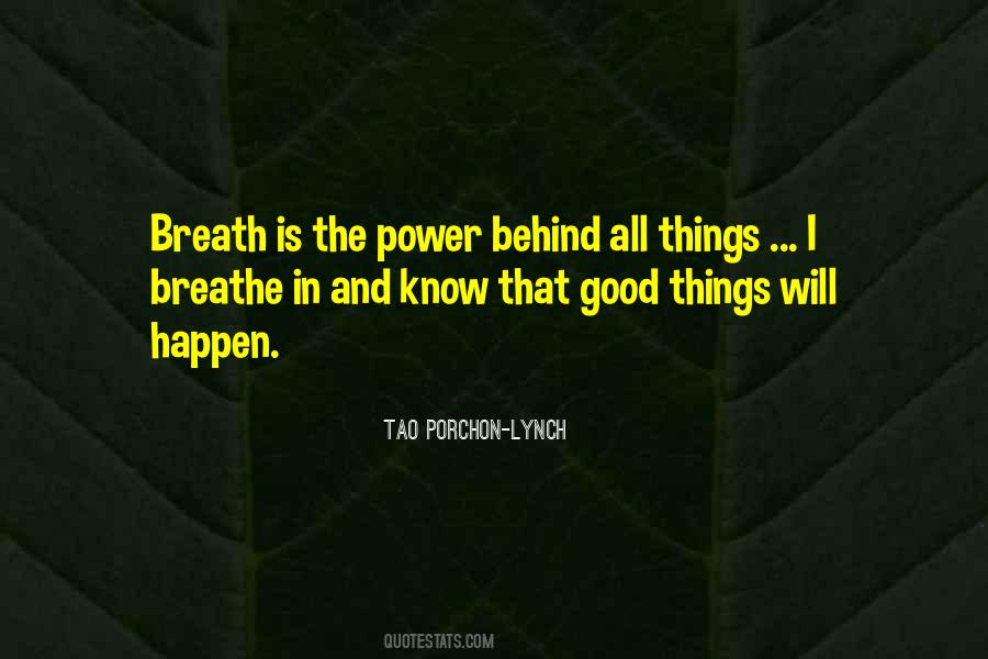 Good Breath Quotes #328349