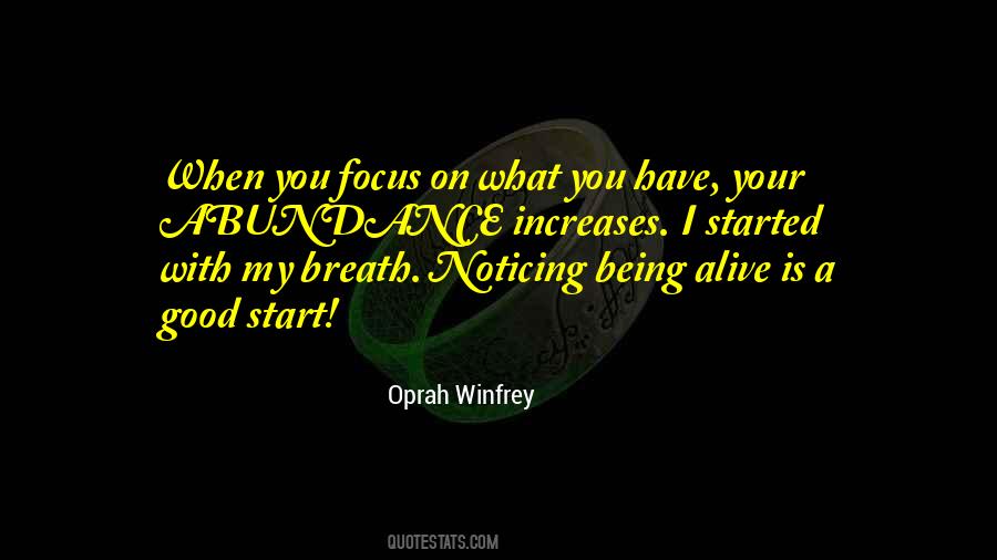 Good Breath Quotes #396113