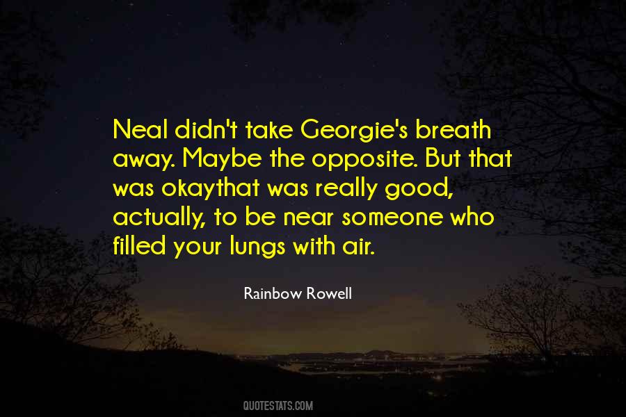 Good Breath Quotes #660065