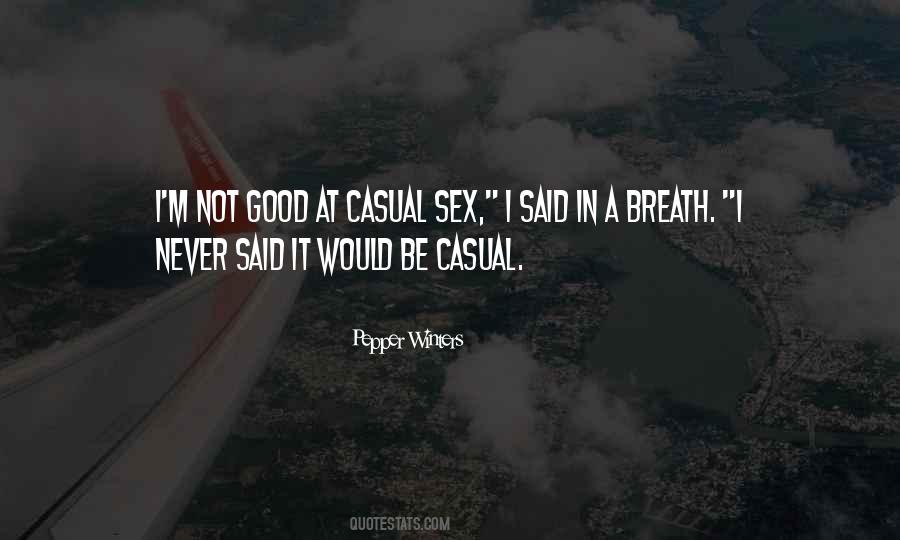 Good Breath Quotes #852920