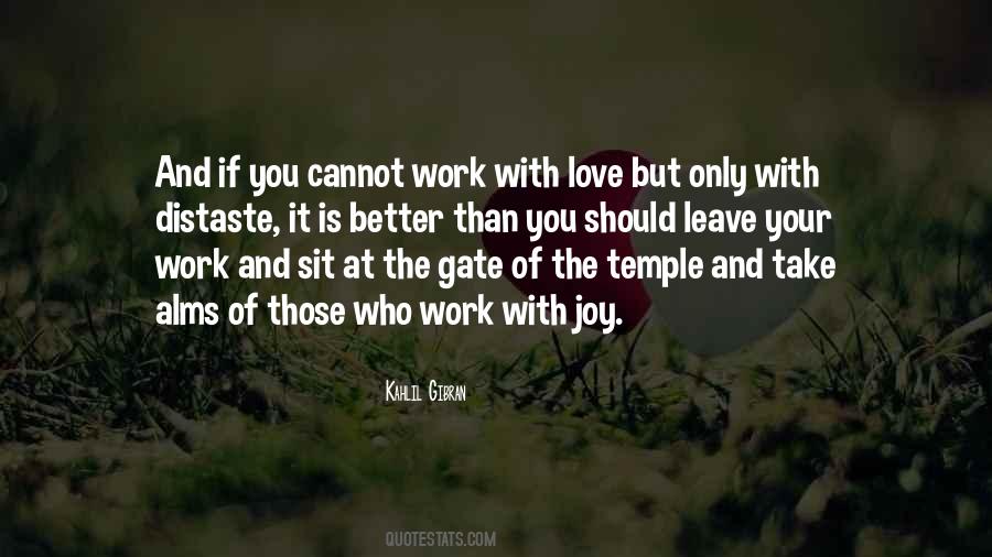 Who You Work With Quotes #1448735