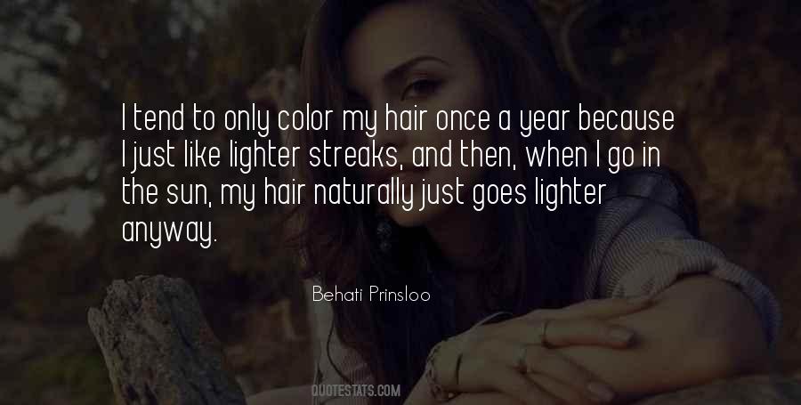 Quotes About My Hair Color #430802