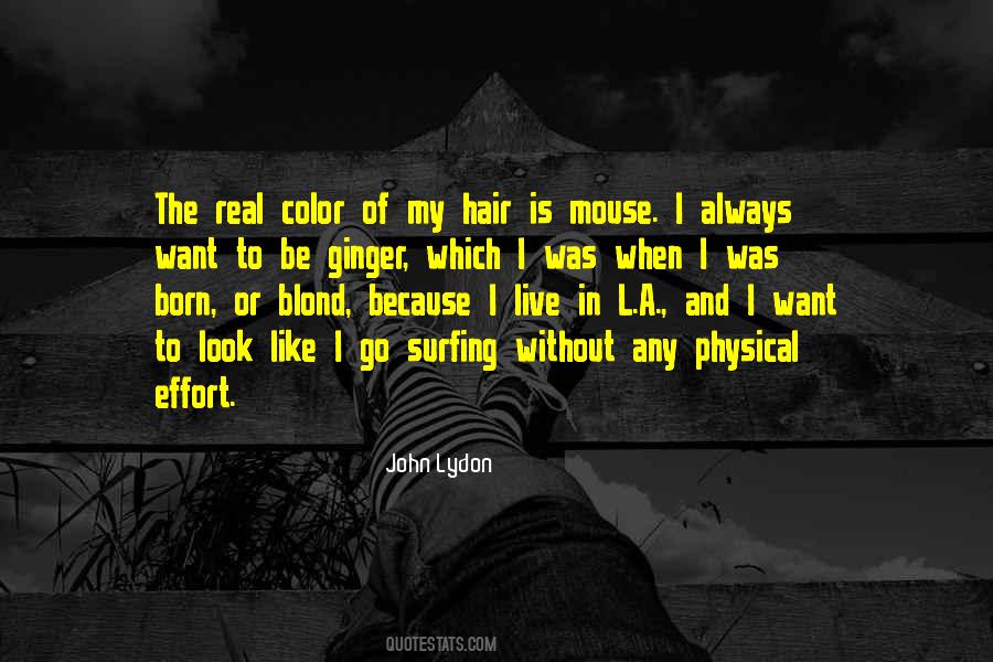 Quotes About My Hair Color #651713