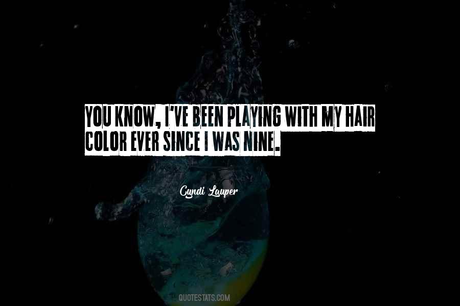 Quotes About My Hair Color #851898