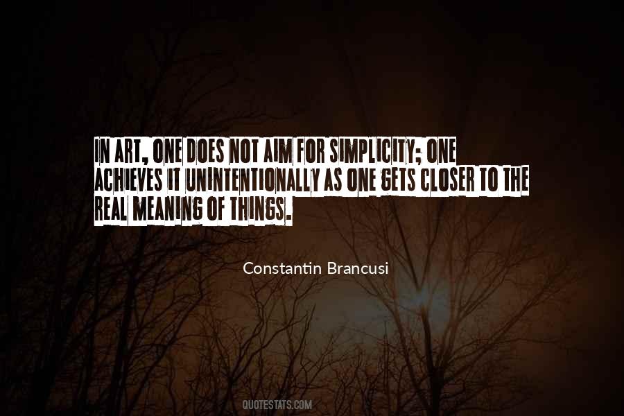 Real Simplicity Quotes #1246299