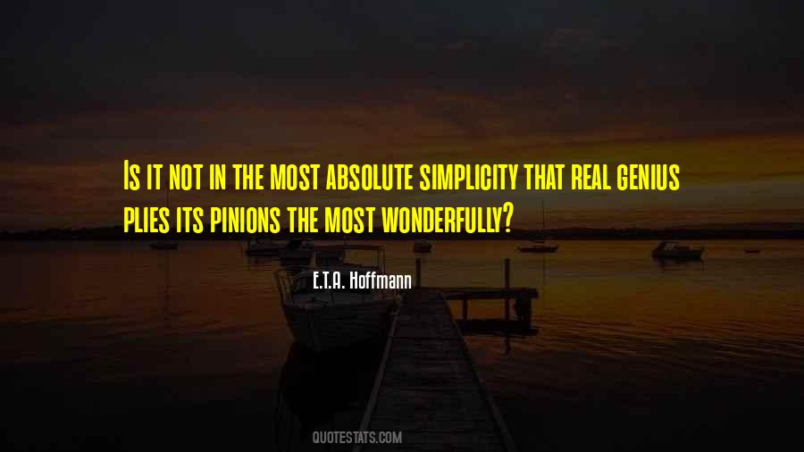 Real Simplicity Quotes #1772996