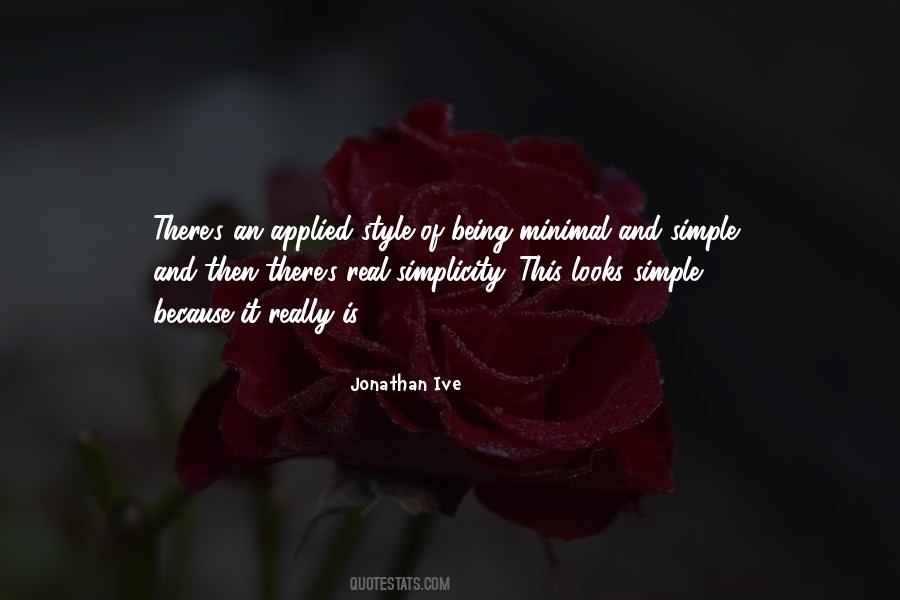 Real Simplicity Quotes #830273