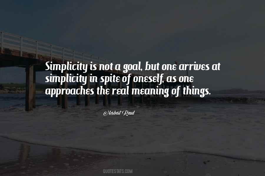 Real Simplicity Quotes #930635