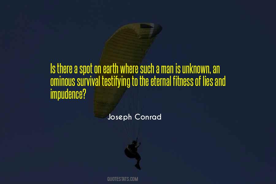 Man On Earth Quotes #24544