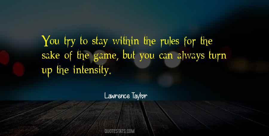 Game Rules Quotes #975026