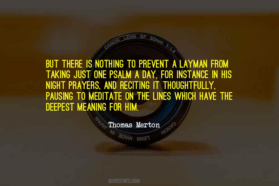 Quotes About The Layman #752256