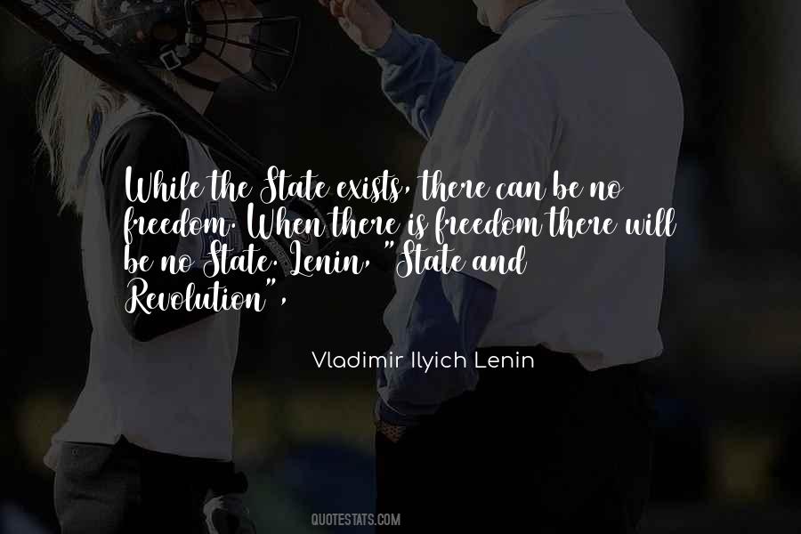 Lenin State And Revolution Quotes #774118